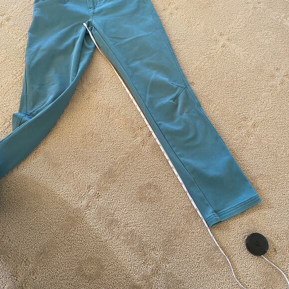 Patagonia Tate Pants Size 4 Womens Classic Strait Canvas Pants in Teal Blue - Picture 7 of 14